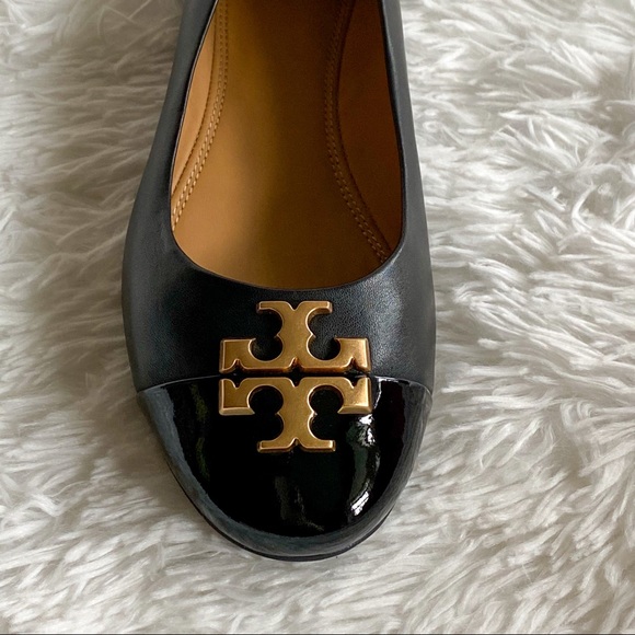 NWT Tory Burch Everly Cap Toe Ballet Flats - Picture 4 of 5